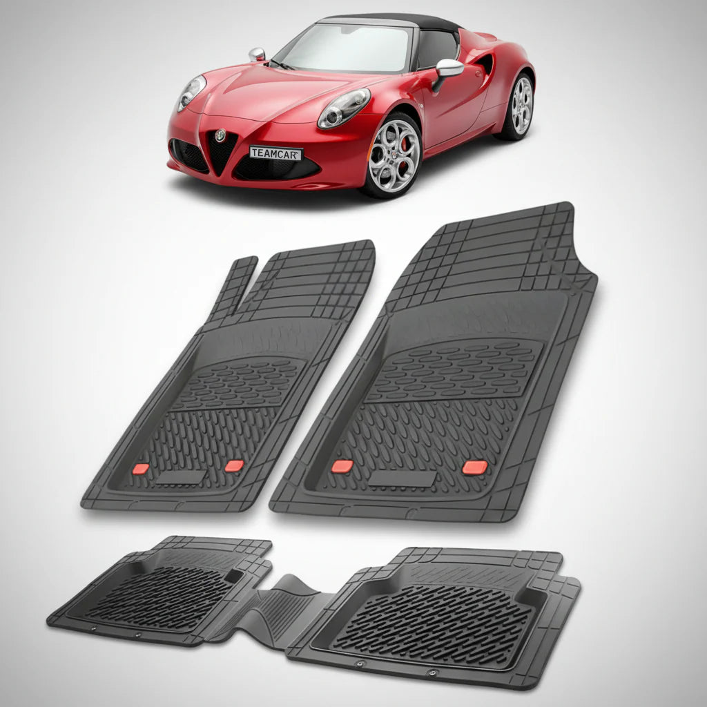 Covorase Alfa Romeo 4C Spider Generatia I Compatibile 2015-2020 | Black