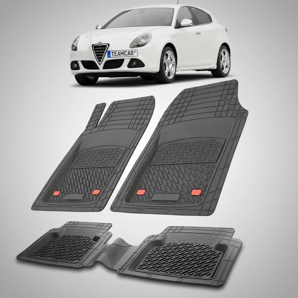 Covorase Alfa Romeo Giulietta Hatchback 5 Usi Pre-Facelift Compatibile 2010-2016 | Black