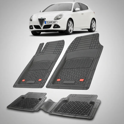 Covorase Alfa Romeo Giulietta Hatchback 5 Usi Pre-Facelift Compatibile 2010-2016 | Black