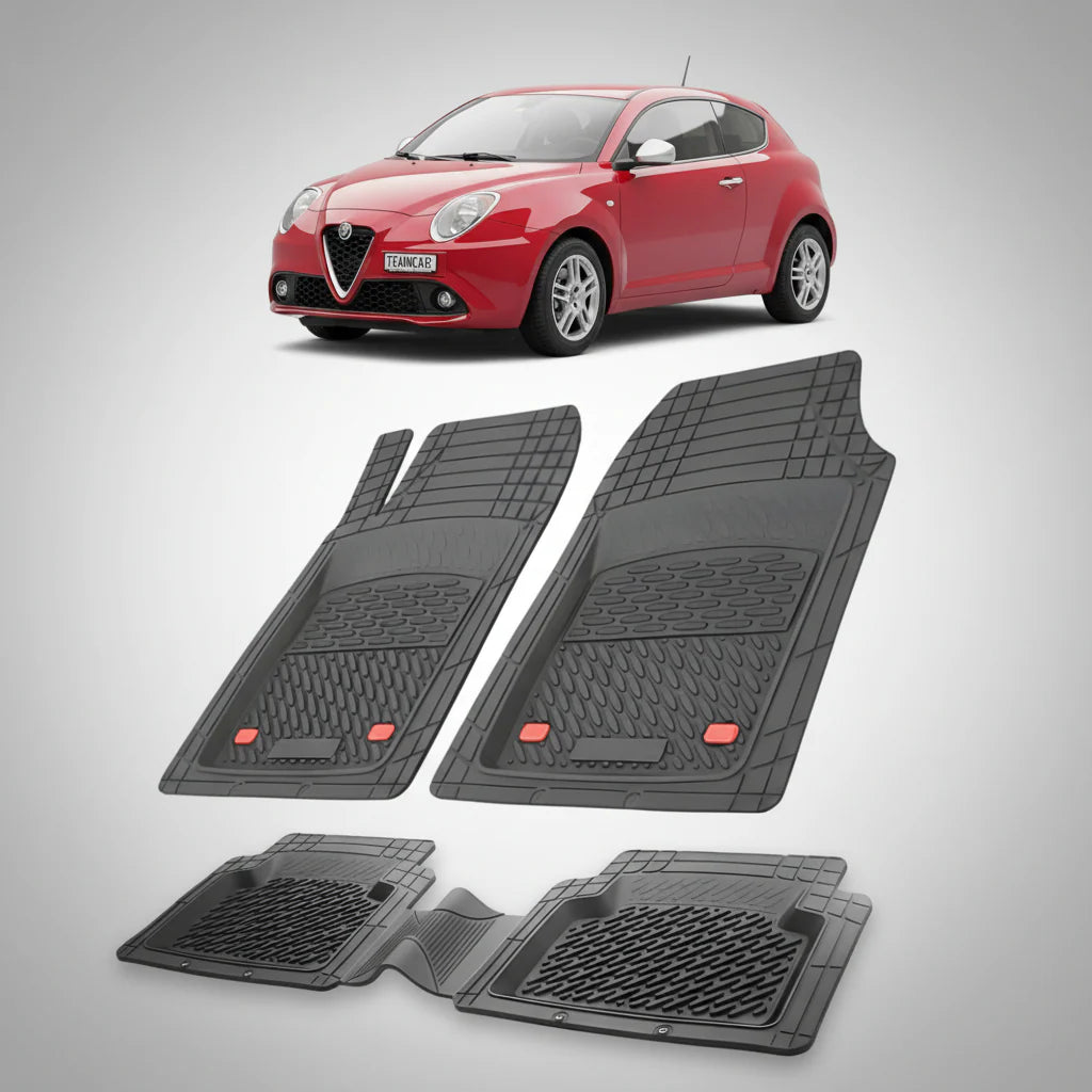 Covorase Alfa Romeo MiTo Hatchback 3 Usi Pre-Facelift Compatibile 2008-2013 | Black