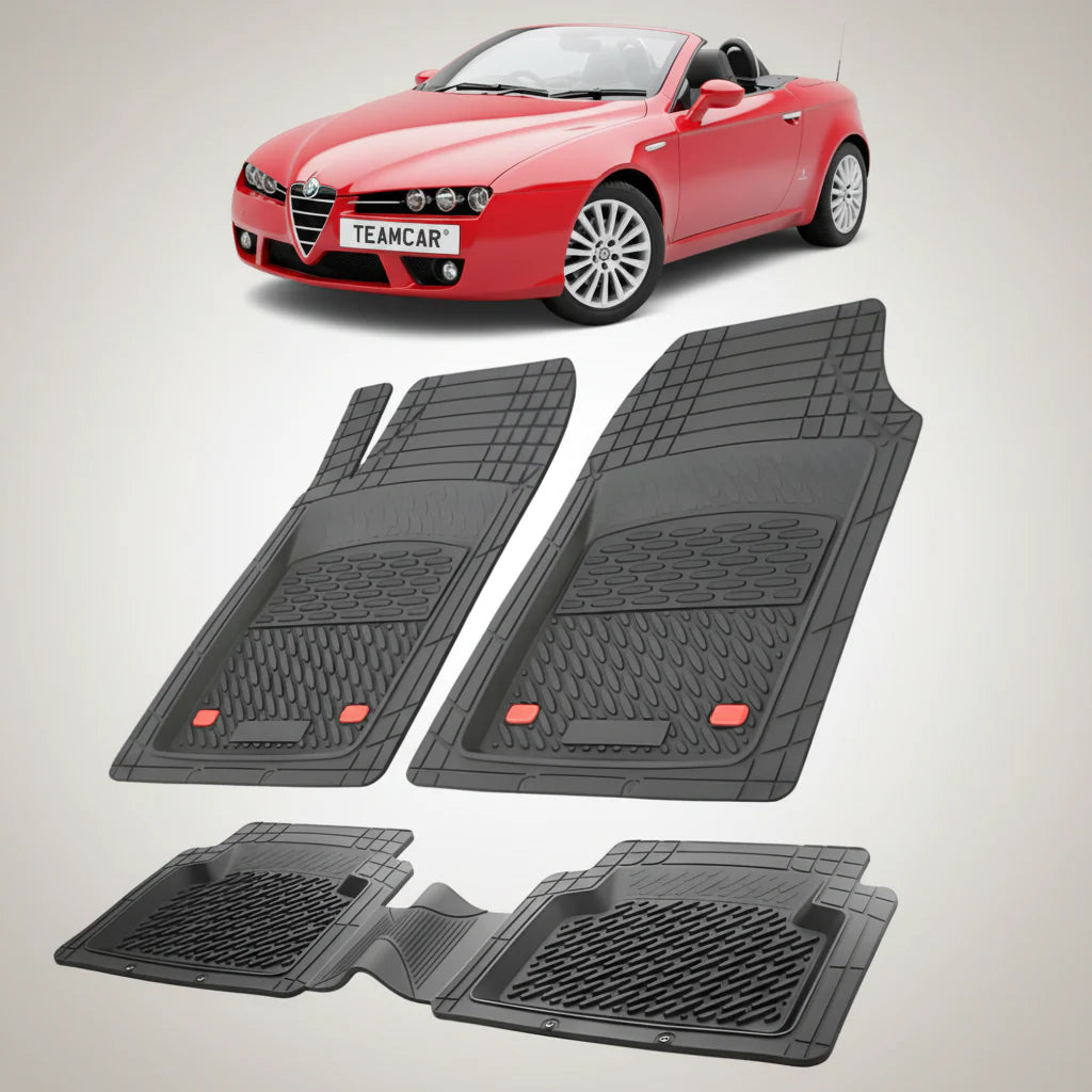 Covorase Alfa Romeo Spider Cabrio Generatia I Compatibile 2006-2010 | Black