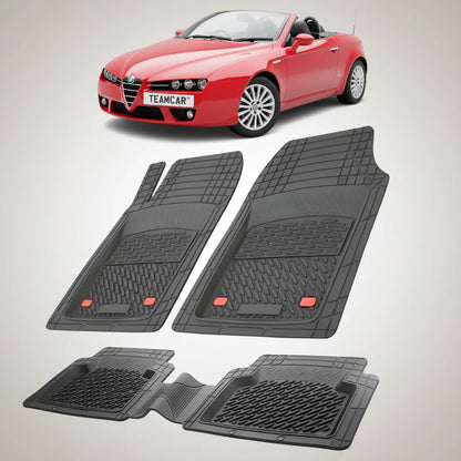 Covorase Alfa Romeo Spider Cabrio Generatia I Compatibile 2006-2010 | Black