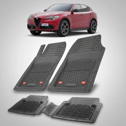 Covorase Alfa Romeo Stelvio SUV Facelift Compatibile 2020-2026 | Black