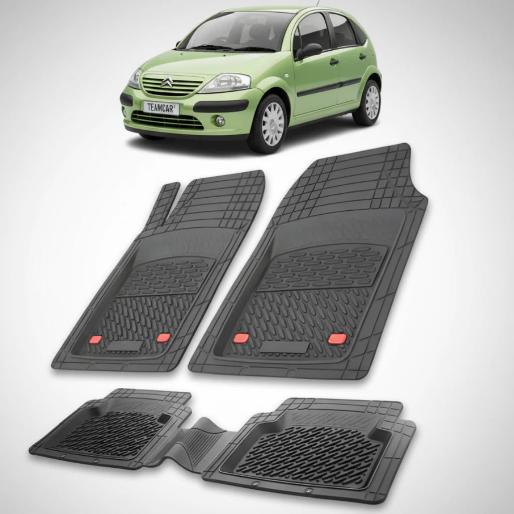 Covorase Citroen C3 Hatchback 5 Usi Pre-Facelift Compatibile 2002-2005 | Black