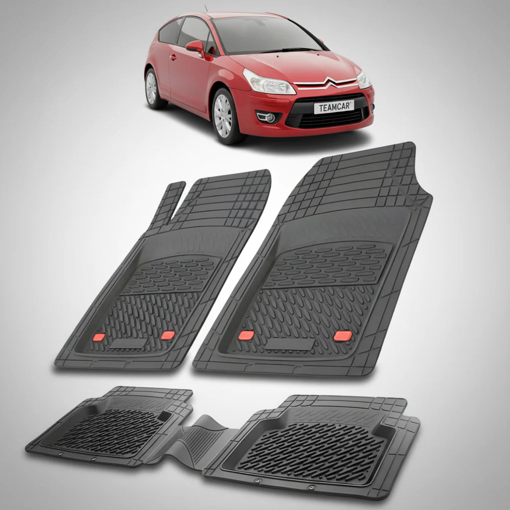 Covorase Citroen C4 Hatchback 3 Usi Facelift Compatibile 2008-2010 | Black