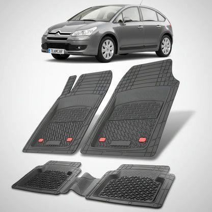 Covorase Citroen C4 Hatchback 5 Usi Pre-Facelift Compatibile 2004-2008 | Black