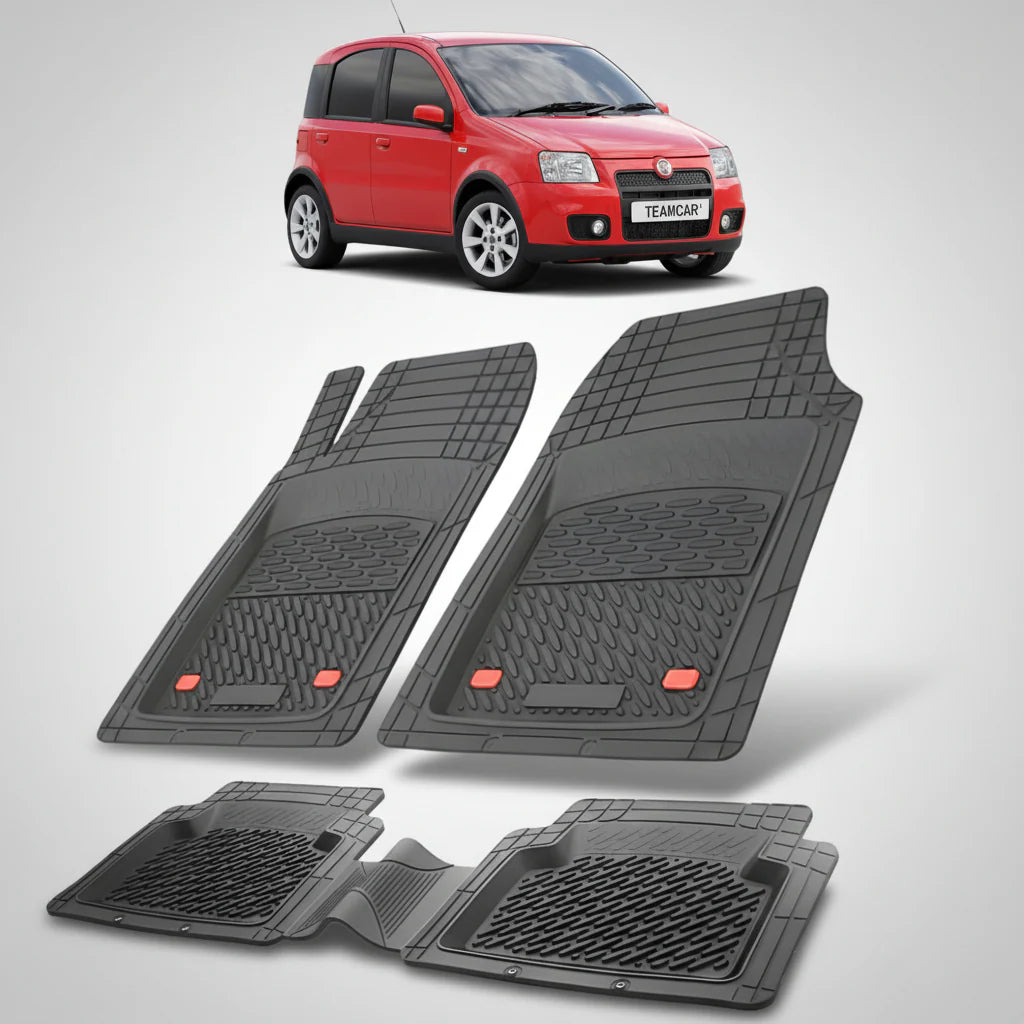 Covorase Fiat Panda II Compatibile 2003-2012 | Black