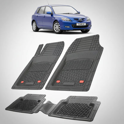 Covorase Mazda 3 BK Facelift Hatchback 5 Usi Compatibile 2006-2009 | Black