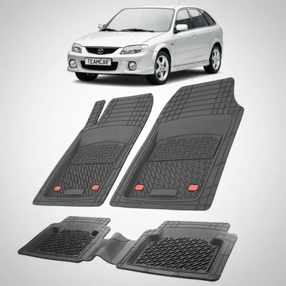 Covorase Mazda 323 BJ Facelift Hatchback 5 Usi Compatibile 2001-2003 | Black