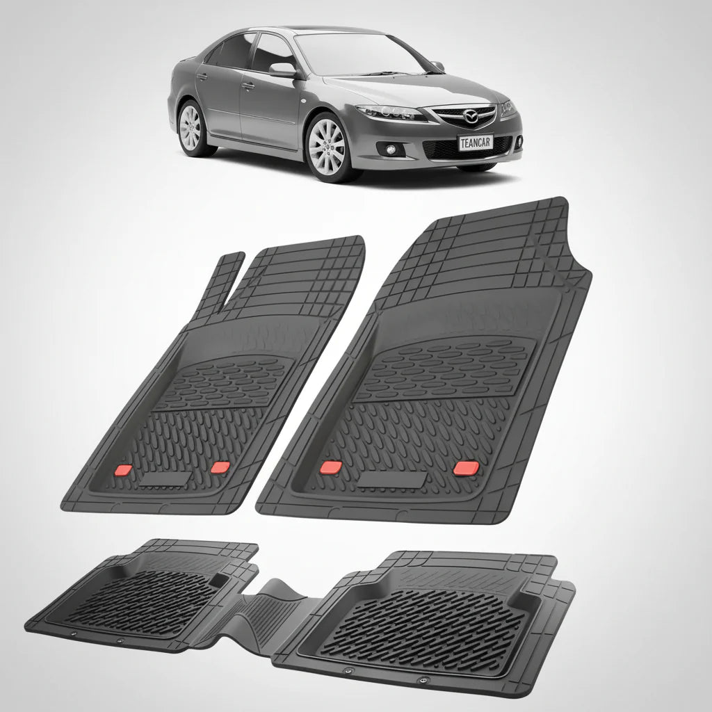 Covorașe Mazda 6 GG Facelift Hatchback 5 uși Compatibile 2005-2008 | Black