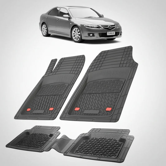 Covorașe Mazda 6 GG Facelift Hatchback 5 uși Compatibile 2005-2008 | Black