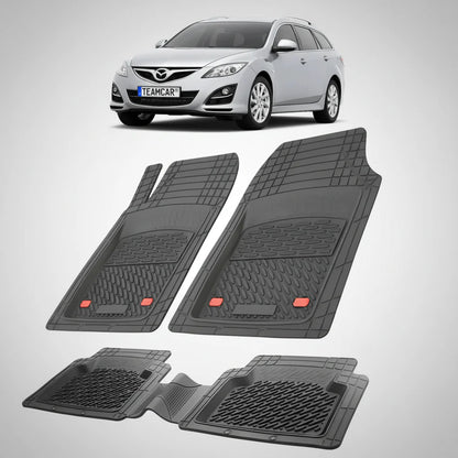 Covorașe Mazda 6 GH Facelift Combi 2010-2012 | Black Edition – TeamCar®