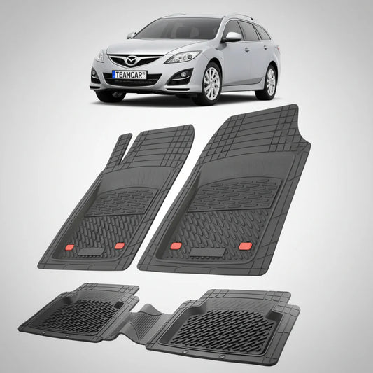 Covorașe Mazda 6 GH Facelift Combi 2010-2012 | Black Edition – TeamCar®