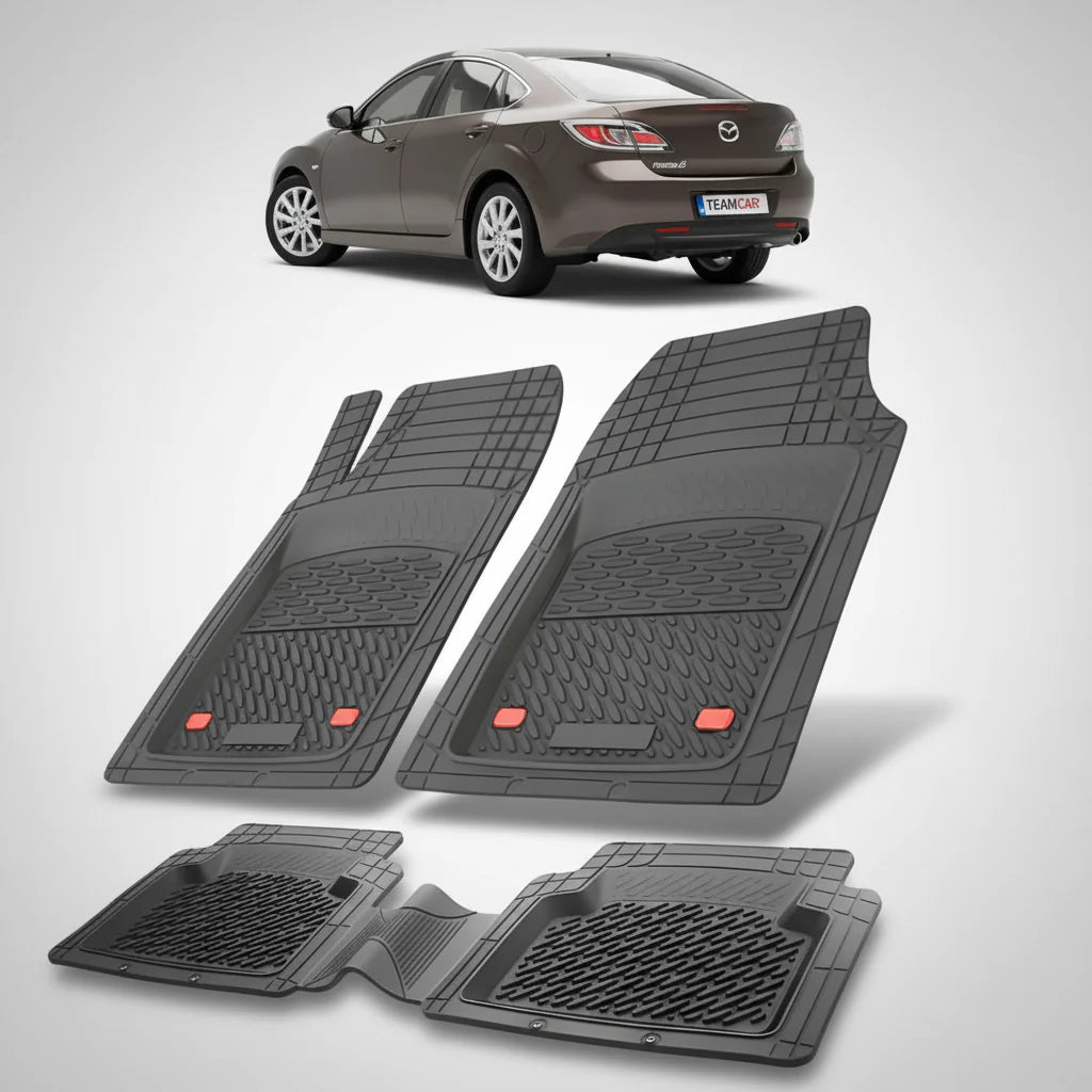 Covorașe Mazda 6 GH Facelift Hatchback 5 Uși 2010-2012 | Black Edition – TeamCar®