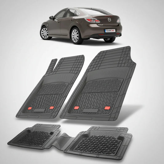 Covorașe Mazda 6 GH Facelift Hatchback 5 Uși 2010-2012 | Black Edition – TeamCar®