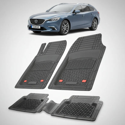Covorașe Mazda 6 GL Facelift 1 Combi 2015-2018 | Black Edition – TeamCar®