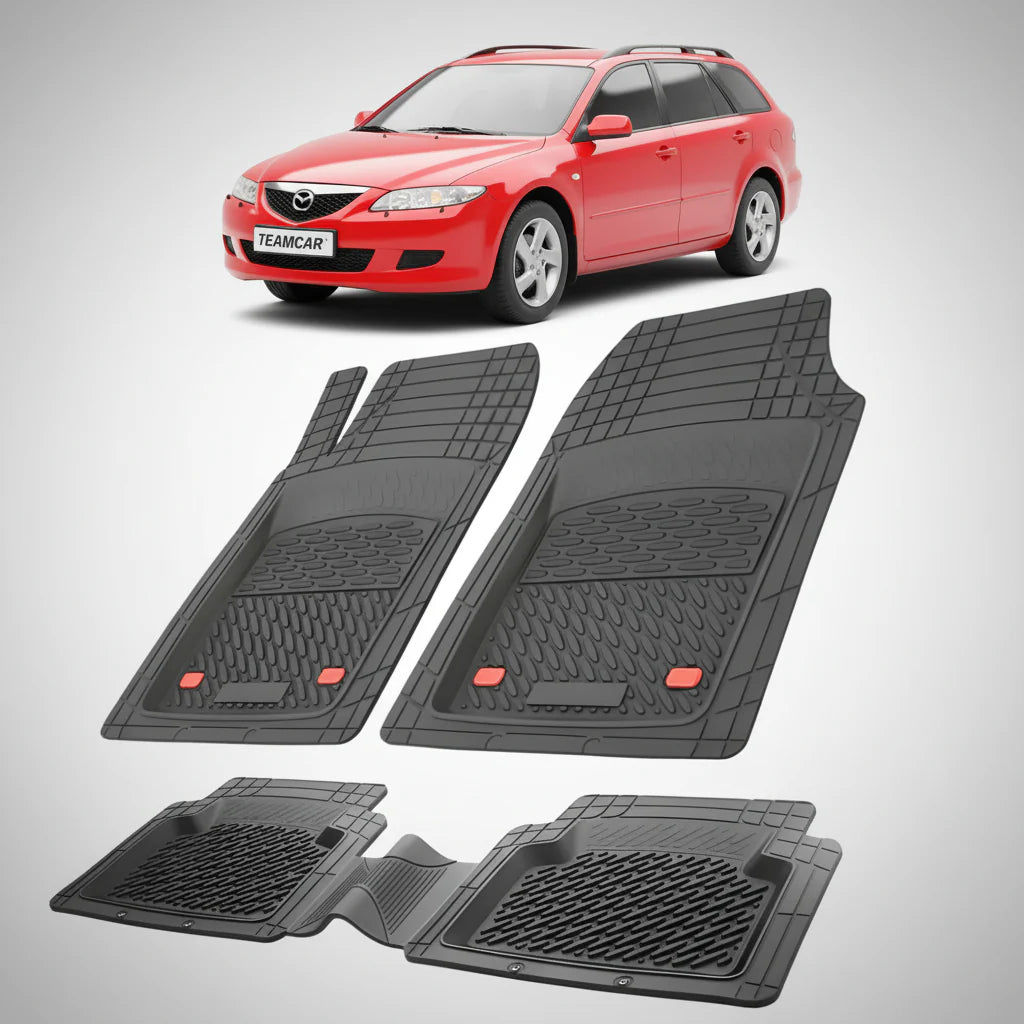 Covorașe Mazda 6 GY Combi Compatibile 2002-2005 | Black