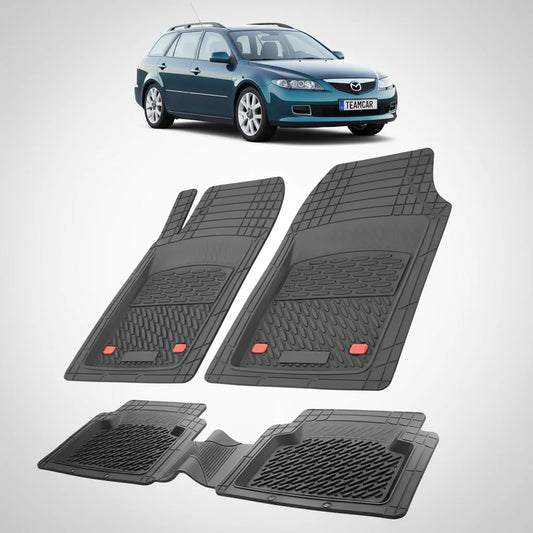 Covorașe Mazda 6 GY Facelift Combi 2005-2008 | Black Edition – TeamCar®