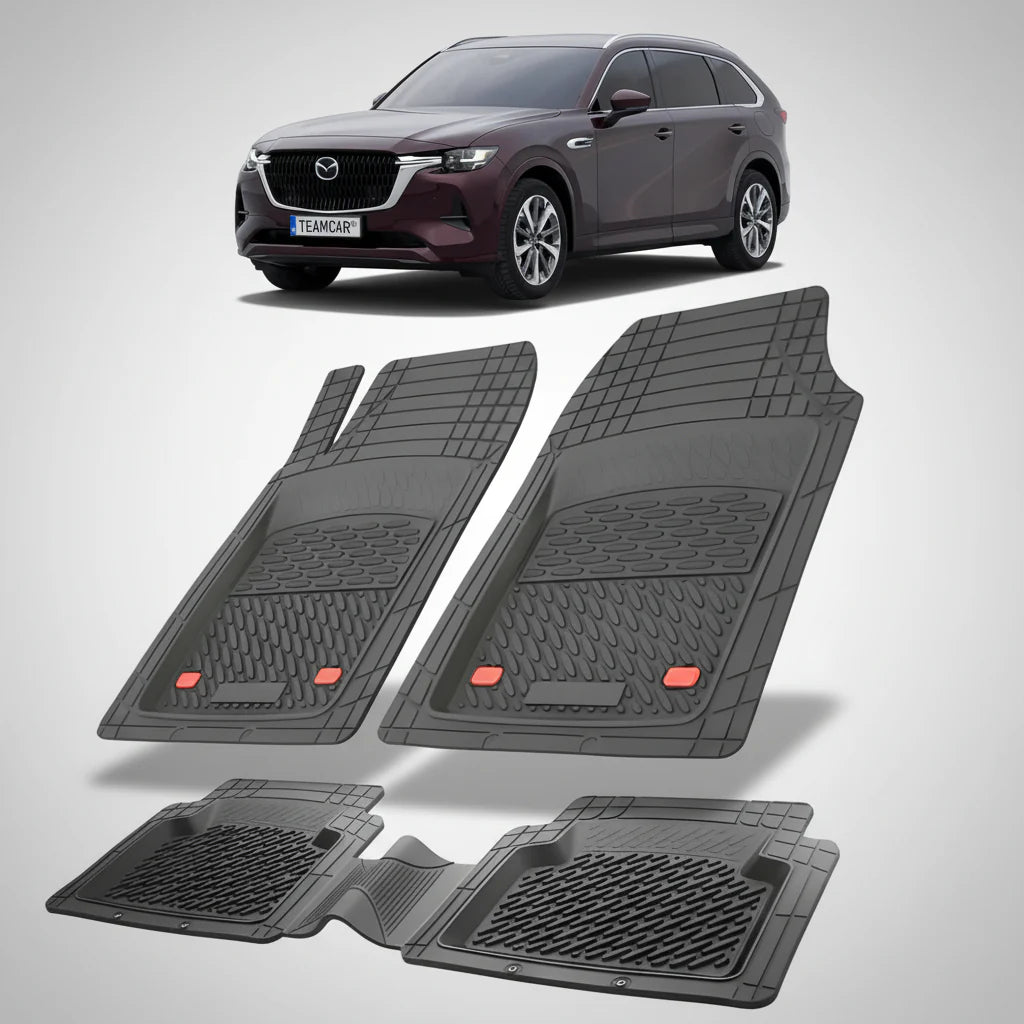 Covorașe Mazda CX-80 KH 2024-2026 | Black Edition – TeamCar®