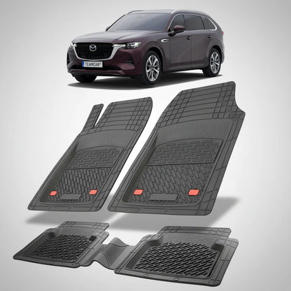 Covorașe Mazda CX-80 KH 2024-2026 | Black Edition – TeamCar®