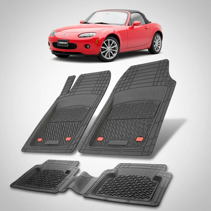 Covorașe Mazda MX-5 NC Soft Top 2005-2008 | Black Edition – TeamCar®