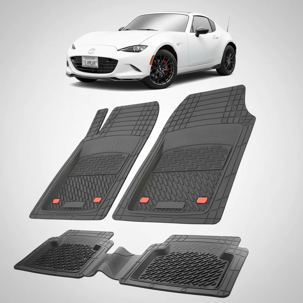 Covorașe Mazda MX-5 ND RF (Targa) 2016-2023 | Black Edition – TeamCar®