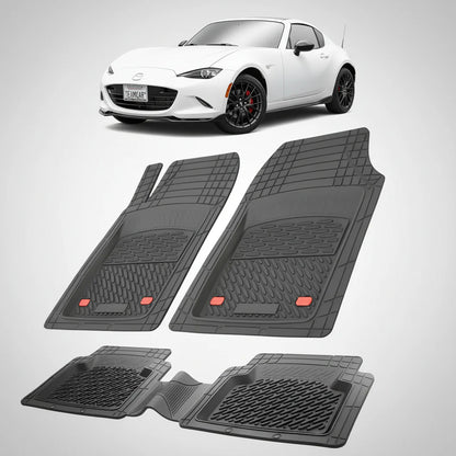 Covorașe Mazda MX-5 ND RF (Targa) 2016-2023 | Black Edition – TeamCar®