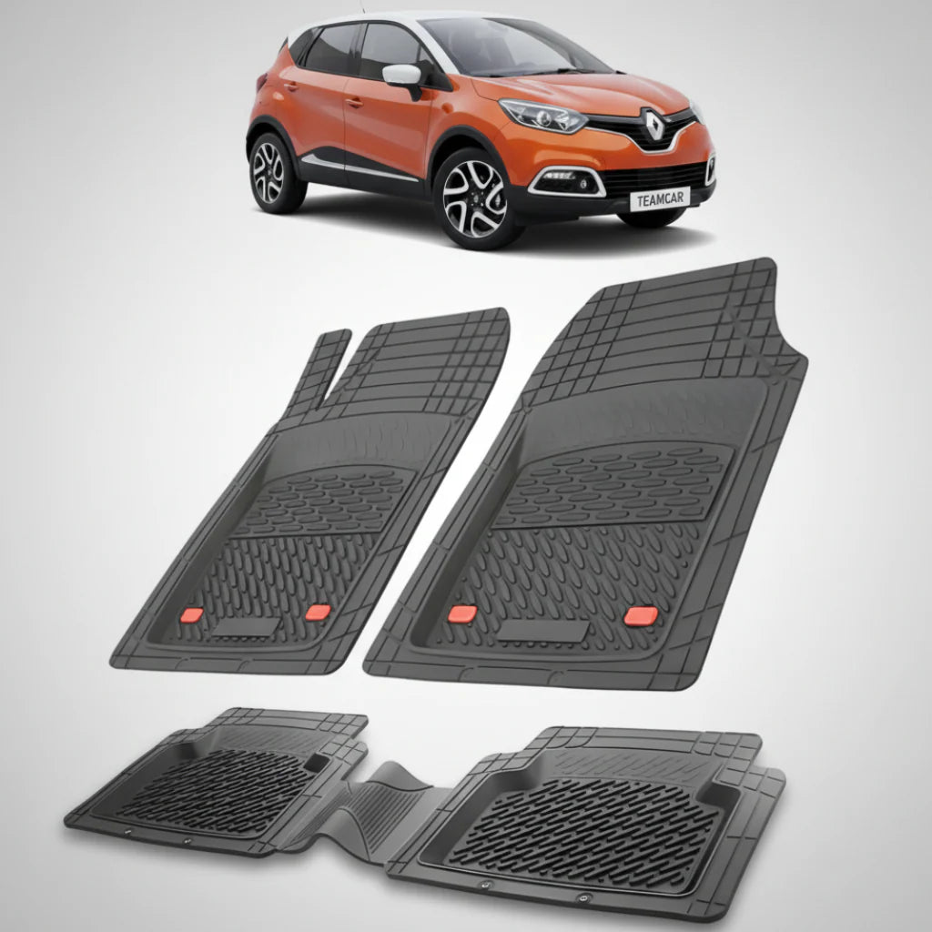 Covorase Renault Captur I 1 SUV Compact Compatibile 2013-2017 | Black