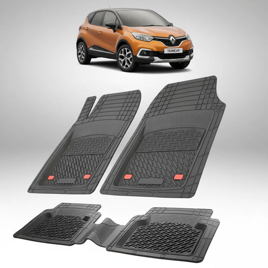 Covorase Renault Captur I 2 SUV Compact Compatibile 2017-2019 | Black