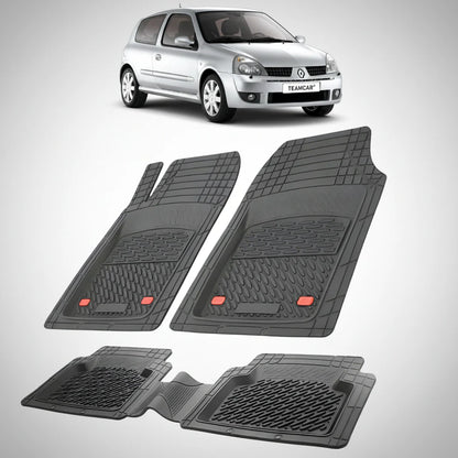 Covorase Renault Clio II 3 Hatchback Compatibile 2003-2006 | Black