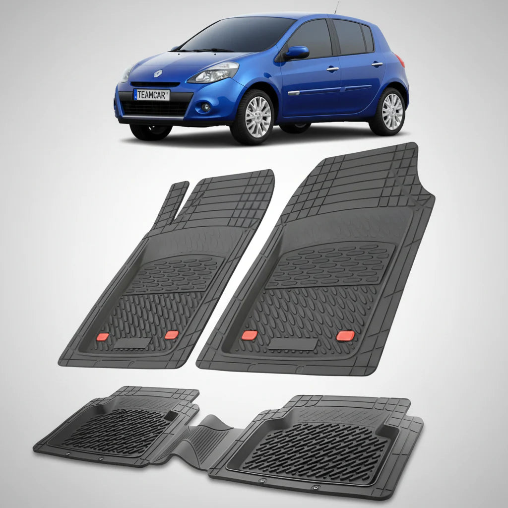 Covorase Renault Clio III 2 Hatchback Compatibile 2009-2012 | Black