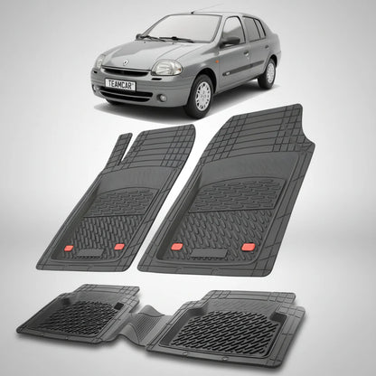 Covorase Renault Clio Symbol 1 Sedan Compatibile 2000-2002 | Black