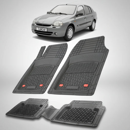 Covorase Renault Clio Symbol 1 Sedan Compatibile 2000-2002 | Black