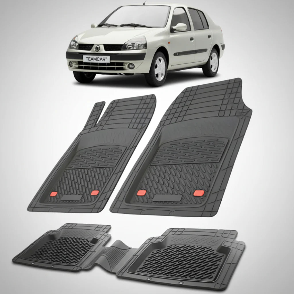 Covorase Renault Clio Symbol 2 Sedan Compatibile 2002-2008 | Black
