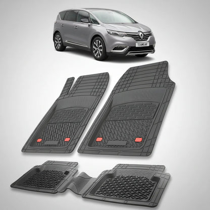 Covorase Renault Espace V 1 Crossover/MPV Compatibile 2015-2020 | Black