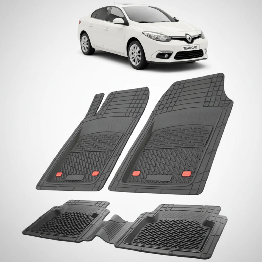 Covorase Renault Fluence 2 Sedan Compatibile 2013-2016 | Black
