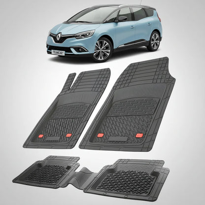 Covorase Renault Grand Scenic IV MPV (Long) Compatibile 2016-2022 | Black