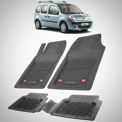 Covorase Renault Kangoo II 1 MPV (Pasageri) Compatibile 2008-2013 | Black