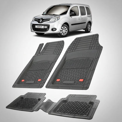 Covorase Renault Kangoo II 2 MPV (Pasageri) Compatibile 2013-2021 | Black
