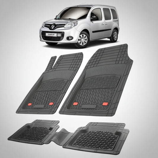 Covorase Renault Kangoo II 2 MPV (Pasageri) Compatibile 2013-2021 | Black