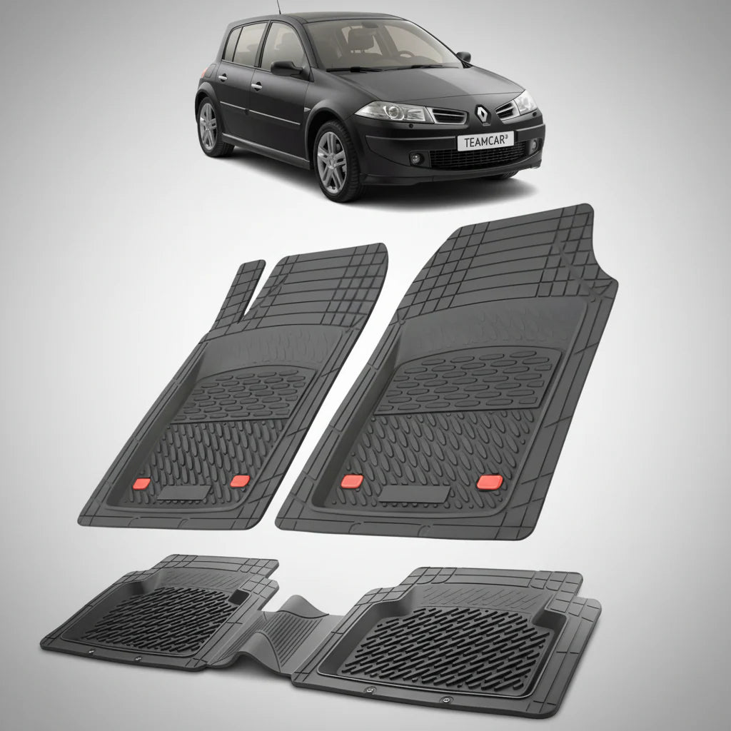 Covorase Renault Megane II 2 Hatchback Compatibile 2006-2009 | Black