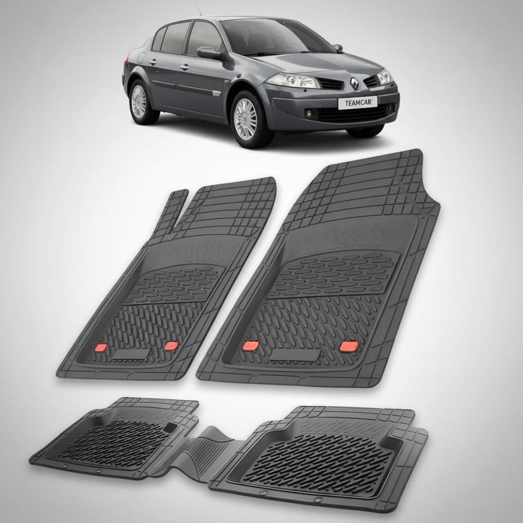 Covorase Renault Megane II 2 Sedan Compatibile 2006-2009 | Black