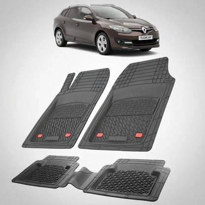 Covorase Renault Megane III 1 Estate (Grandtour) Compatibile 2008-2012 | Black