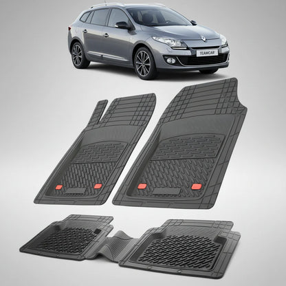 Covorase Renault Megane III 2 Estate (Grandtour) Compatibile 2012-2014 | Black