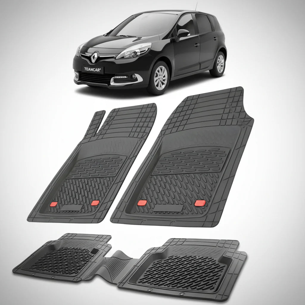 Covorase Renault Scenic III 3 MPV Compatibile 2013-2016 | Black