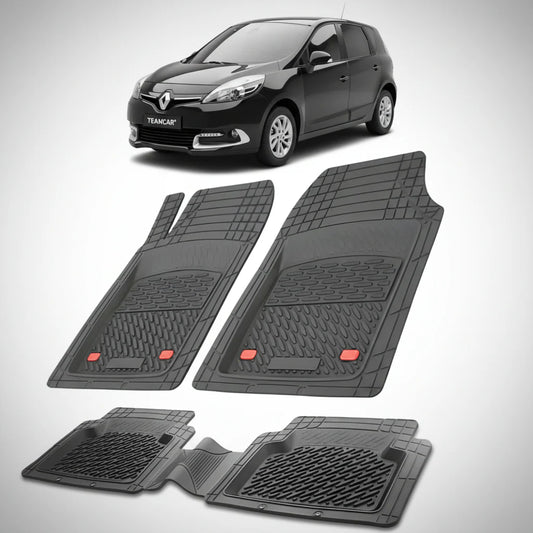 Covorase Renault Scenic III 3 MPV Compatibile 2013-2016 | Black