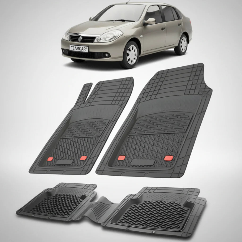 Covorase Renault Symbol II Sedan Compatibile 2008-2013 | Black