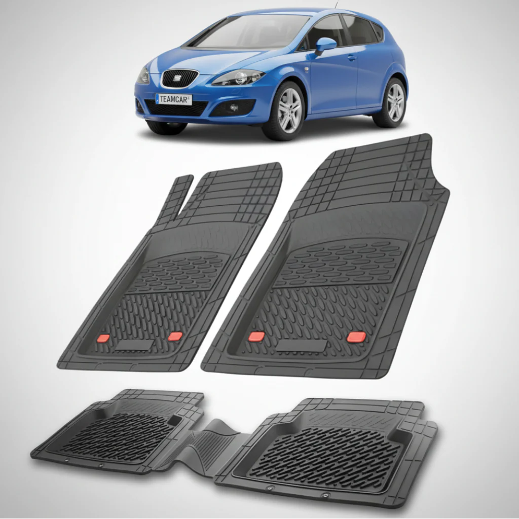 Covorase Seat Leon Hatchback 5 Usi Facelift Compatibile 2009-2012 | Black