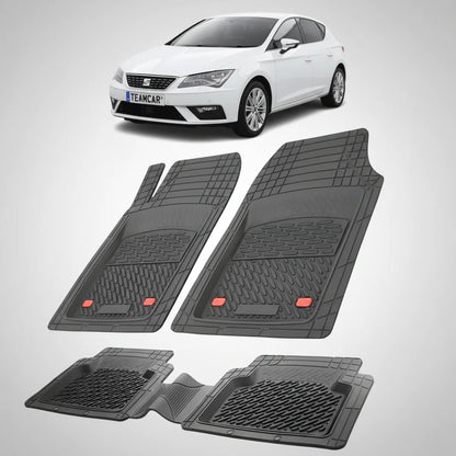 Covorase Seat Leon Hatchback 5 Usi Facelift Compatibile 2017-2020 | Black