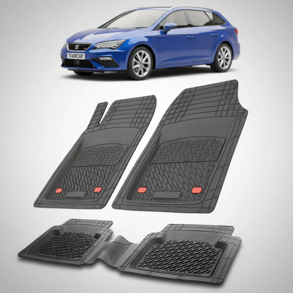 Covorase Seat Leon ST, Combi Facelift Compatibile 2017-2020 | Black